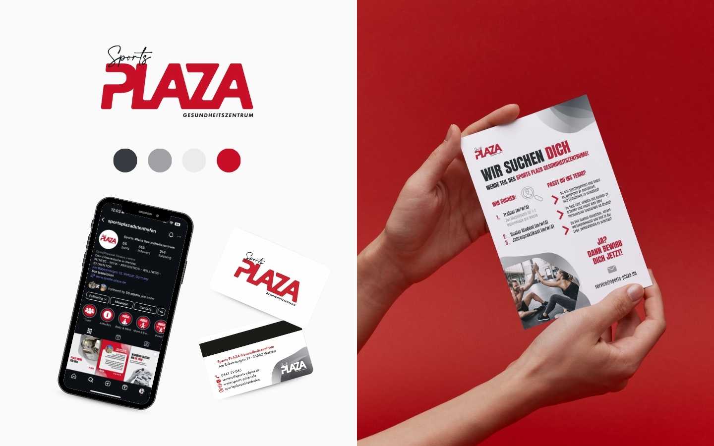 referenz-social-media-management-redesign-logo-flyer-plaza-fitnessstudio Referenz